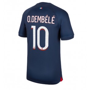 Paris Saint-Germain Ousmane Dembele #10 Koszulka Podstawowych 2023-24 Krótki Rękaw